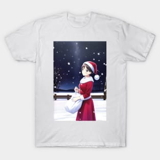 Santa Girl T-Shirt